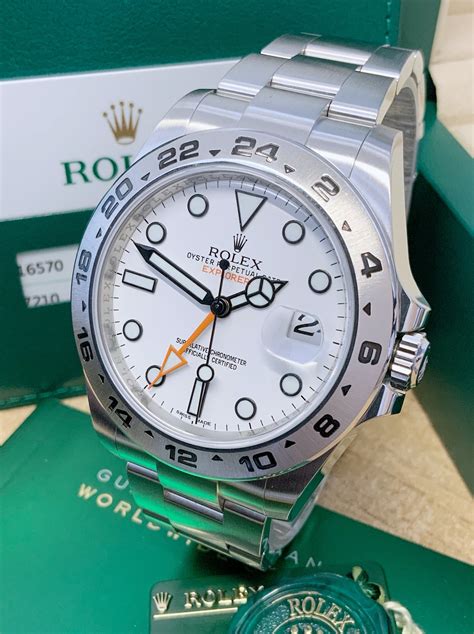 rolex explorer 2 42mm white or black|rolex explorer 2 release date.